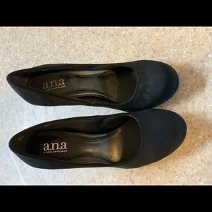 ANA black heels